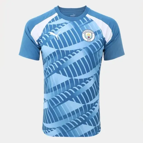 Camisa Manchester City Pré-Jogo 23/24 Puma (tamanho G, nova e original)