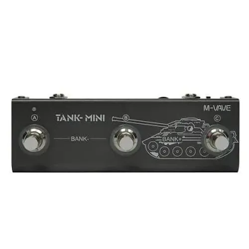 Pedaleira Guitarra, Baixo e Violão - Tank Mini Multi efeitos! Tudo que você Precisa!