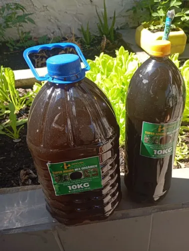 5lts Turfa orgânica líquida completa Adubo extra entrega Grátis em MOC 