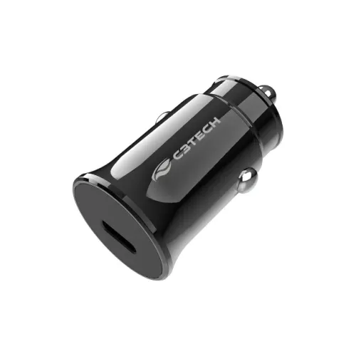 Carregador Veicular C3Tech UCV-P10BK 20W (1 USB-C) Power Delivery 3.0 - WZetta