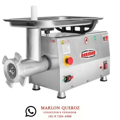 Moedor de Carne Bermar Boca 22 Inox