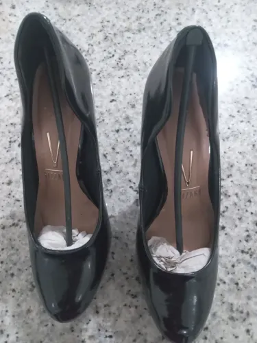 Scarpin Vizzano Preto Elegante