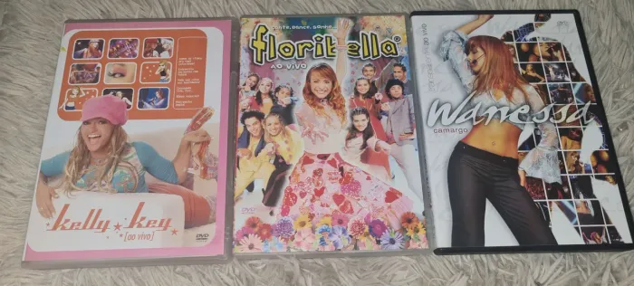 DVDs: Kelly Key, Floribella e Wanessa Camargo (Ao Vivo)