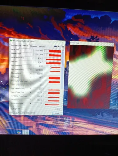 Placa de vídeo c/defeito 