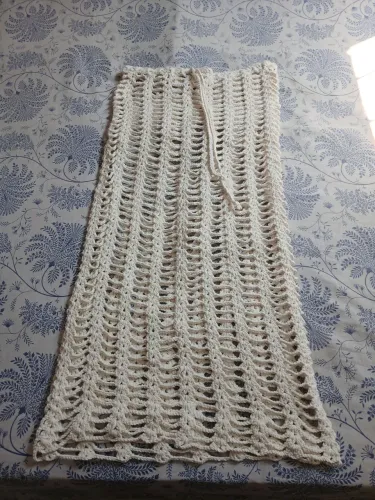 Saida de banho de croche