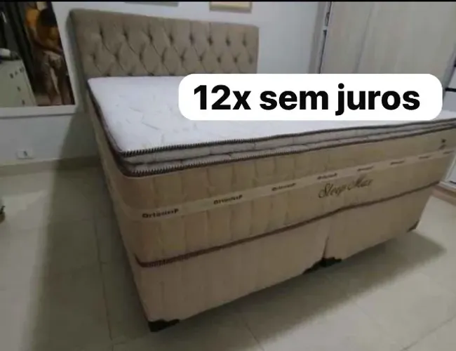 Cama box casal hoje