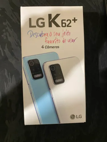 Smartphone LG K62+ 128GB Branco