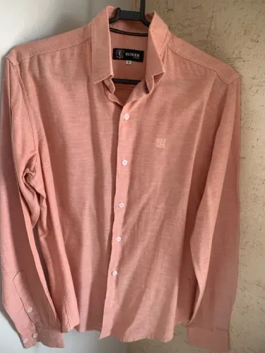 Camisa Oliver linho ,Manga Longa 