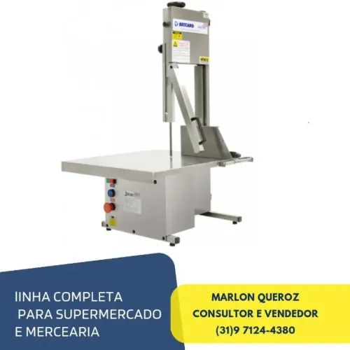 Serra Fita de Mesa Beccaro Inox Bivolt