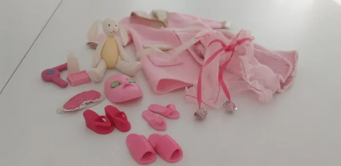 Barbie somente kit Spa acessórios diversos mattel original