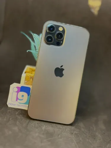 iPhone 12 Pro Max Grafite 256GB 89% saúde da bateria SEMI NOVO COM GARANTIA LOJA FISIC