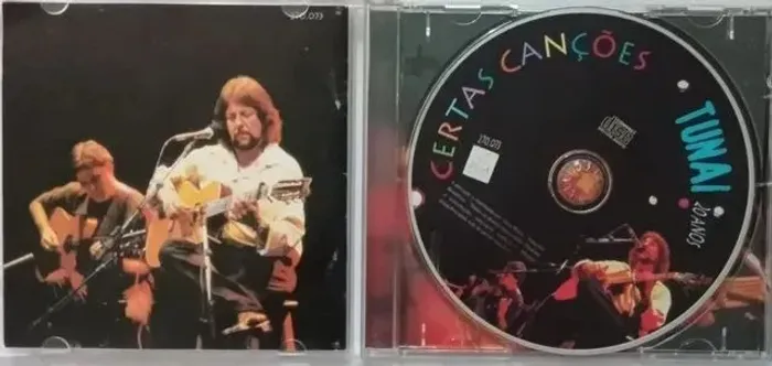 CD - Tunai - Acústico ao Vivo - Certas canções