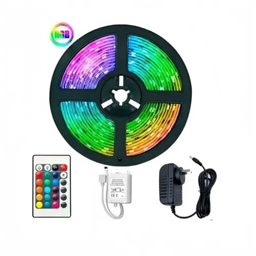 ? Fita LED RGB Completa com Controle!
