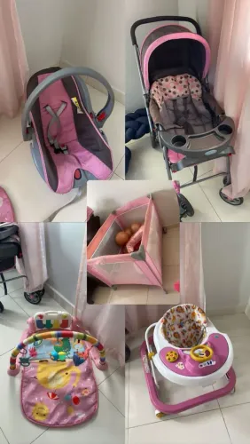 Kit Completo para Bebê - Rosa