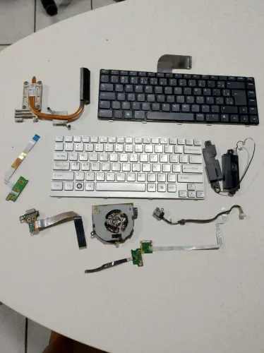 Peças diversas notebooks