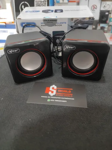Caixa de som para computador - Store World 