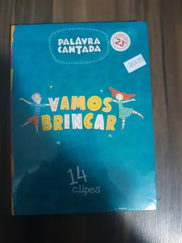 Dvd palavra cantada vamos brincar