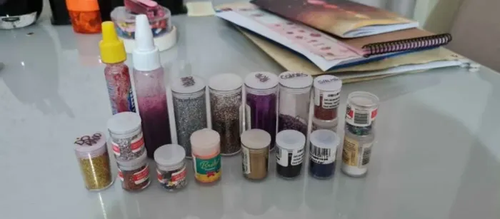Kit de Glitter para Artesanato