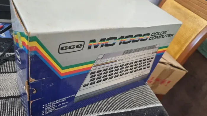 Microcomputador cce mc1000 para colecionador completo funcionando