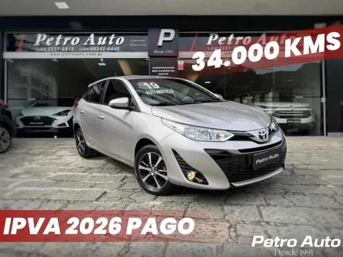 Toyota Yaris XS 1.5 Flex 16V 5P Aut. 2019