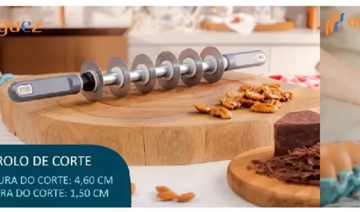 Rolo de cortar massa