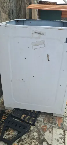 Gabinete Branco s lavadora