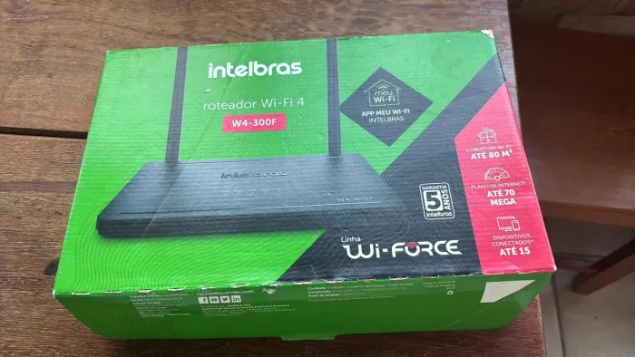 Roteador Intelbras Wi-Fi W4-300F