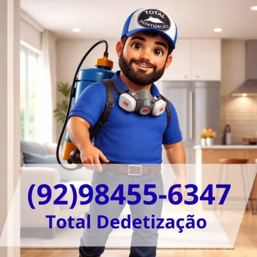 Dedetização rápida sem cheiro