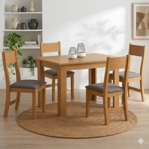 Mesa de jantar indianapolis com 4 cadeiras
