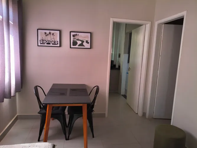 Alugo Apartamento Recém Reformado e Mobiliado - 1 Quarto, Jardim Macedo, Ribeirão Preto