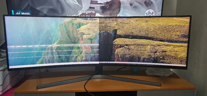 Monitor Samsung 49" Curvo - Leia com atenção