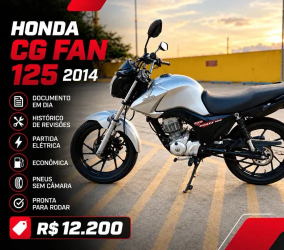 HONDA CG FAN 125 - 2014