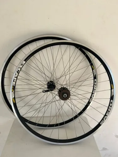 Par de Aros 27 - Para Caloi 10 ou Monark 10 Antiga