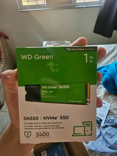 SSD WD Green SN350 1TB NVMe M.2 2280 - Novo Lacrado