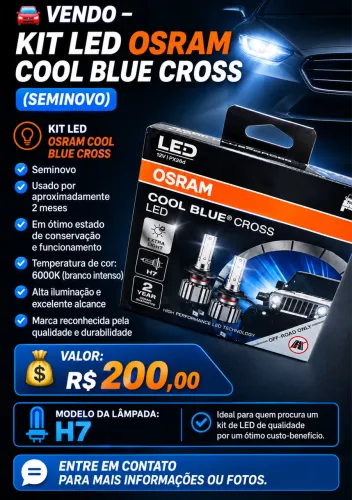 Kit Led Automotivo Osram