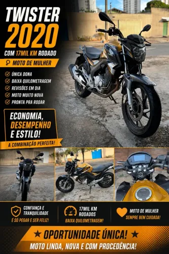 Moto CB TWISTER 250 SPECIAL EDITION ABS FLEXONE 