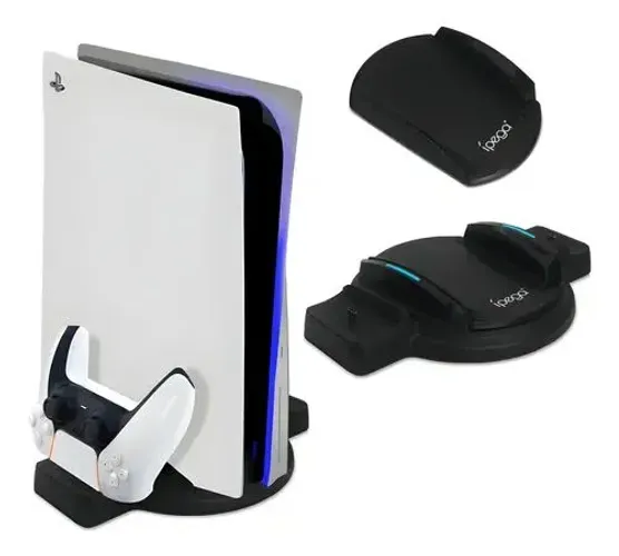 SUPORTE para Ps5 e CARREGADOR do Dualsense 5 (Controle Ps5) NOVO e LACRADO