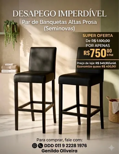 Banquetas tok stok