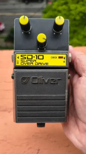 OLIVER SD-10 OVERDRIVE - LICENCA OFICIAL ROLAND/BOSS NO BRASIL - MESMO CIRCUITO DO SD-1