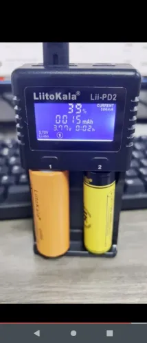Carregador litokala para célula de lítio ou pilha recarregável
