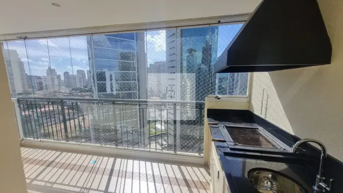 Locação apartamento 72m² 2 dorms 2 vagas varanda gourmet ao lado da Faria Lima Condo com