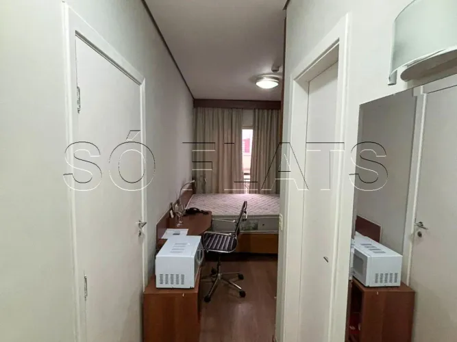 Studio no Mercure São Caetano disponível para locação contendo 18m² e 01 dormitório.