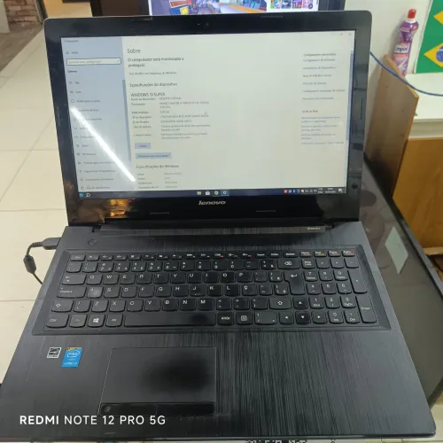 Notebook notebook Lenovo i3 2.53(5°), 8 GB ram, SSD 128 GB windows 10 pro