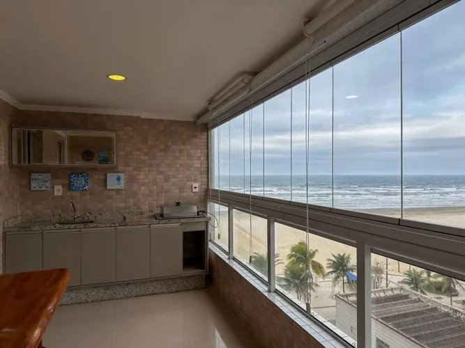 Apartamento para Locação | Aviação  Praia Grande/SP | Vista Mar