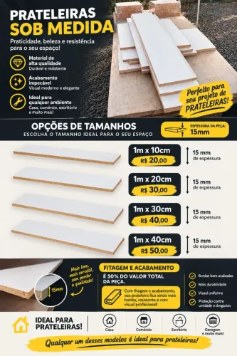 MDF sob medida