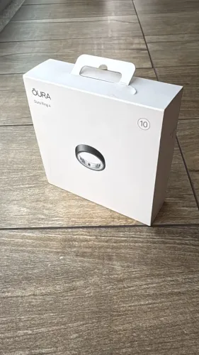 Oura Ring 4 Stealth Preto Fosco Tamanho 10 Novo Lacrado