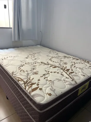     Cama Box Casal Gazin Molas Ensacadas - Nova