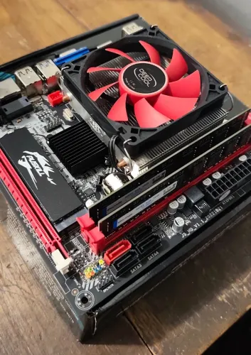 Kit Placa mãe B75 + i5 3570 + 16 Gb RAM + NVMe 256 Gb + Wi-Fi Intel