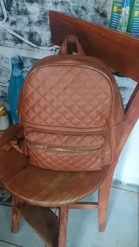 Mochila de couro