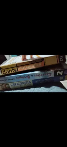 Livro geografia, biologia e matemática ensino médio 